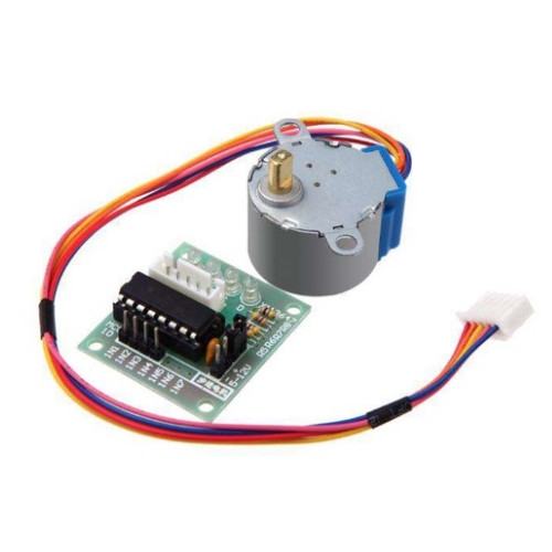 Шаговый мотор 28BYJ-48 с драйвером ULN2003