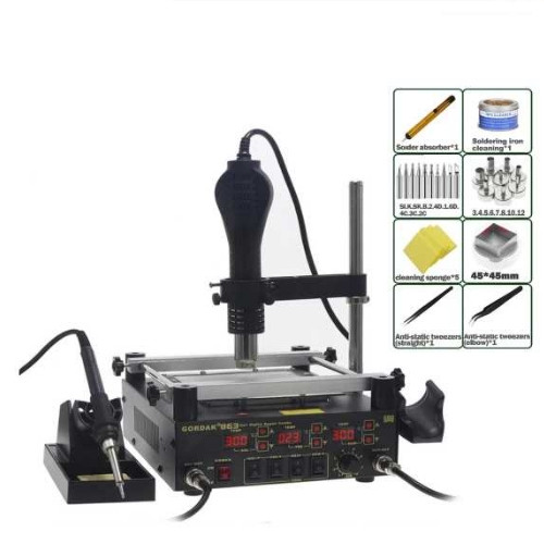 Паяльная станция Gordak 863 3в1