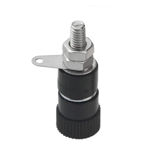 Разъем гнездо "Banana" 4мм черный