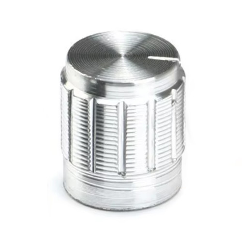 Ручка для потенциометра 6mm GC6M серебро