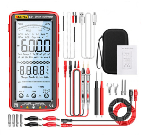 Цифровой аккумуляторный мультиметр ANENG 681