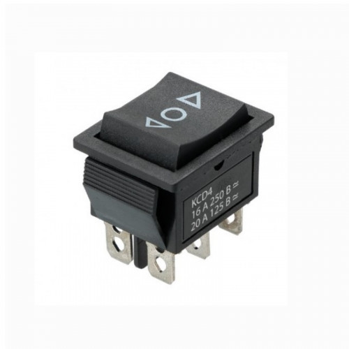 Клавишный переключатель KCD4-223-C0-B/6P