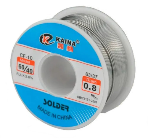 Припой Kaina синяя 0.8mm 50g