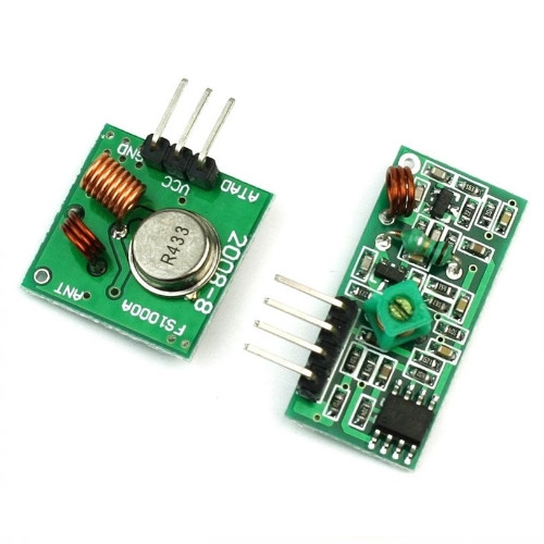 Комплект передатчик FS1000A и MX-RM-5V приёмник 433MHz