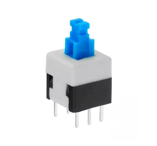 Тактовая кнопка 7х7х12.5 с фиксацией