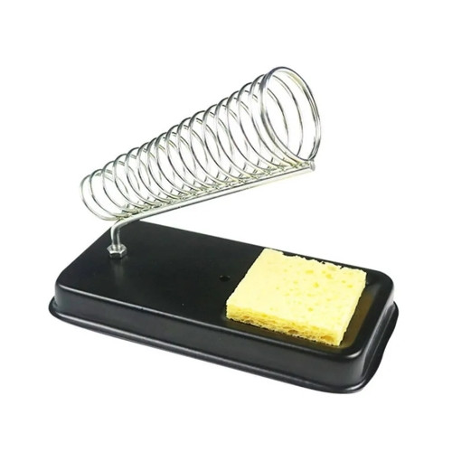 Металлическая подставка для паяльника спиральная