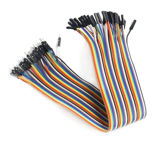 Кабель Dupont 30см 40P 2,54мм "мама-папа"