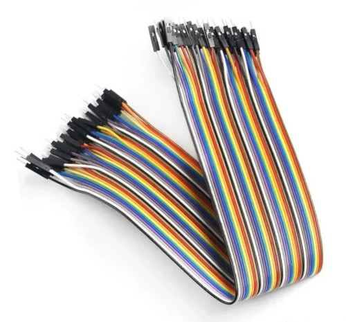 Кабель Dupont 30см 40P 2,54мм "папа-папа"