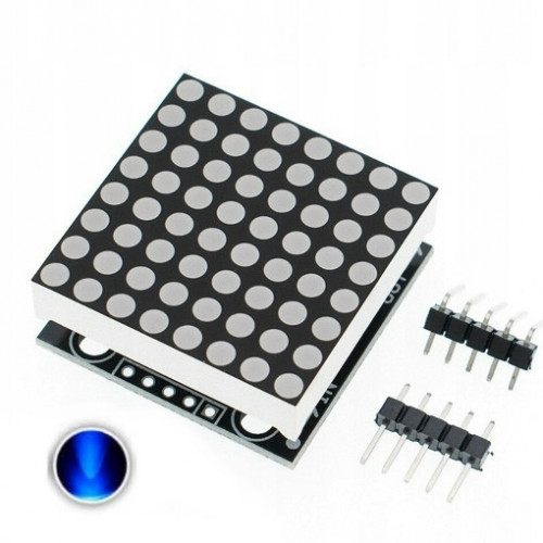 Матрица MAX7219 синяя