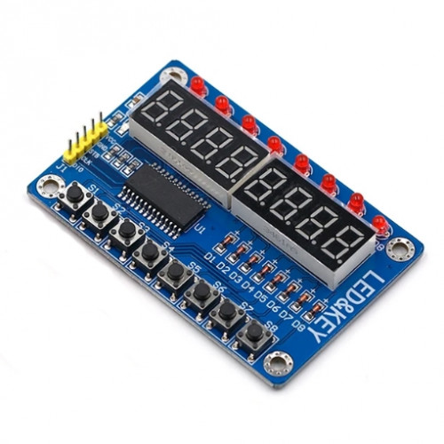 Модуль ввода / вывода TM1638 для Arduino