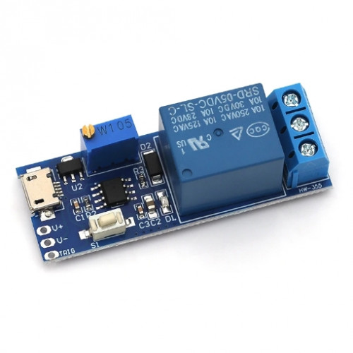 Реле времени Micro USB 5V-30V