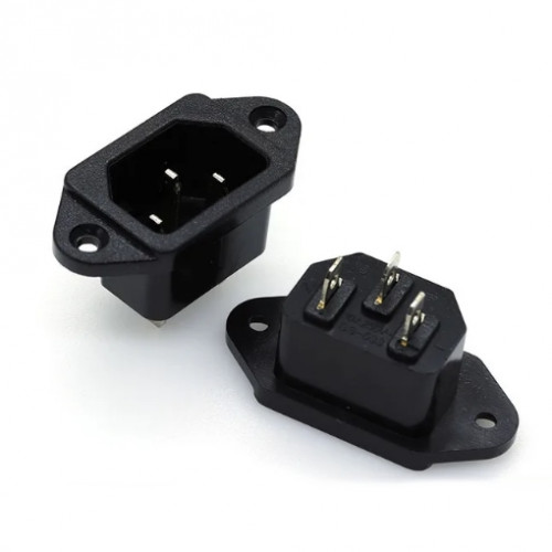 Силовой блочный разъем IEC C14