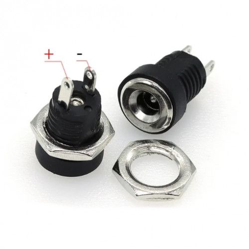 Разъём питания 3.5х1.3mm "мама" DC-022B