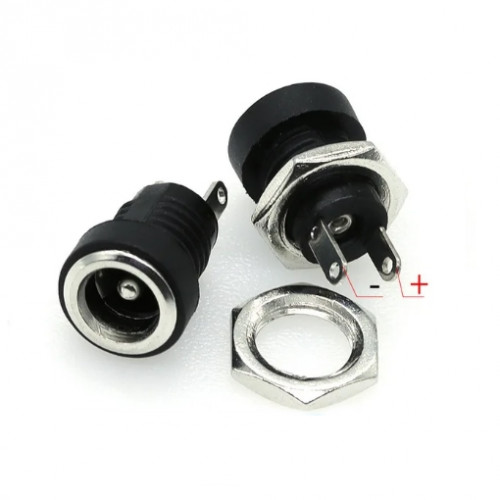 Разъём питания 5.5х2.1mm "мама" DC-022B