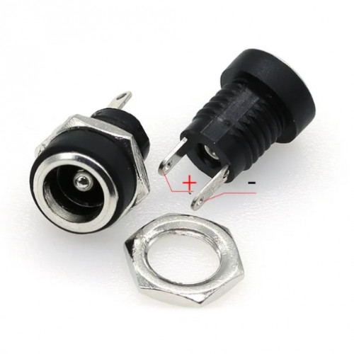 Разъём питания 5.5х2.5mm "мама" DC-022B