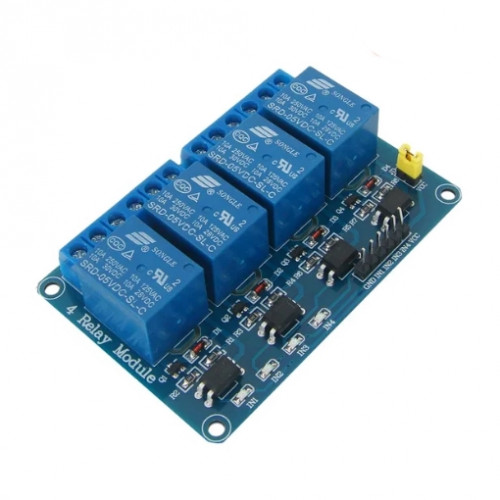 Модуль реле 4 канала 5V