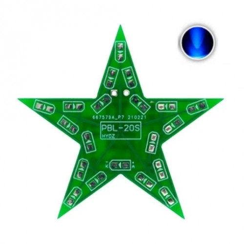 Набор для пайки, "Звездочка" синяя