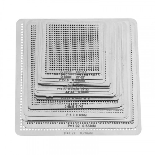 Набор BGA трафаретов 27шт