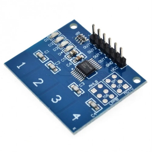 TTP224 4-канальный сенсорный модуль