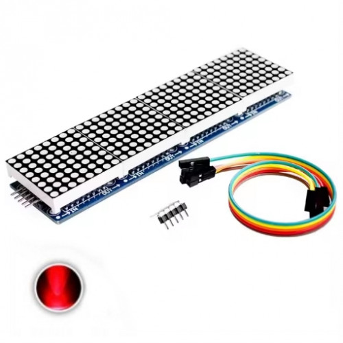 Матрица MAX7219 4 в 1 красная