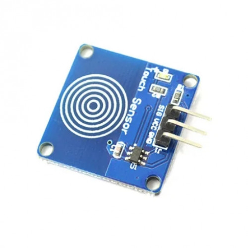 Сенсорная кнопка TTP223 синяя